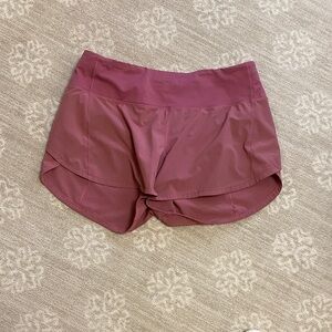 lululemon athletica deep pink/mauve Athletic Shorts